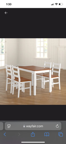 Dining room set table chairs - dining,